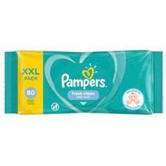 Влажные салфетки Pampers Fresh Clean липучка 80 шт.