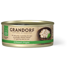 Корм для кошек Grandorf беззерновой, с куриной грудкой 70 г