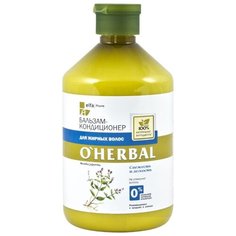 OHerbal бальзам-кондиционер для жирных волос с экстрактом мяты, 500 мл