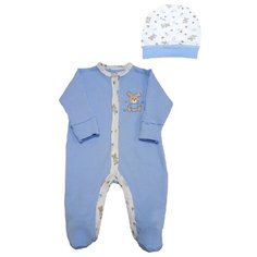 Комплект одежды Наша мама размер 68, голубой