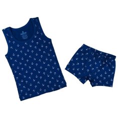 Комплект нижнего белья BAYKAR размер 98/104, синий