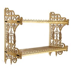 Полка для икон СИМВОЛИК 023плк001 50х20 см , бежевый