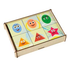 Настольная игра Сибирские игрушки Мемори Геометрия