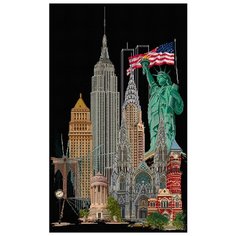 Thea Gouverneur Набор для вышивания Нью-Йорк 79 х 50 см (471.05)