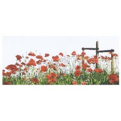 Thea Gouverneur Набор для вышивания Маки 55 х 22 см (546А)