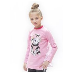 Туника Nota Bene размер 122, розовый