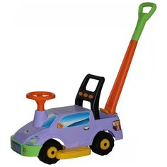 Каталка-толокар Molto Пикап с ручкой №2 (63052 / 63069 / 63076) сиреневый