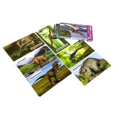 Набор карточек Умница Мир на ладошке. По следам динозавров 18.2x10.2 см 24 шт.