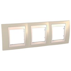 Рамка 3п Schneider Electric UNICA MGU6.006.567