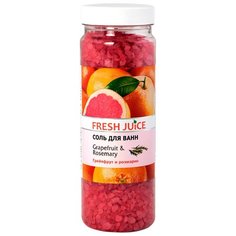 Fresh Juice Соль для ванн Grapefruit & Rosemary, 700 г