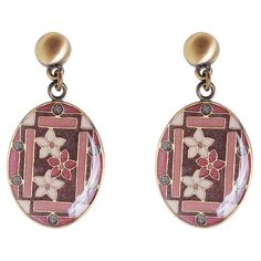 Clara Bijoux Серьги Незабудки A75775-5 V