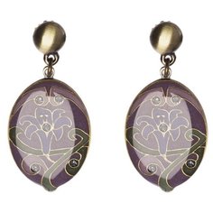 Clara Bijoux Пусеты Лилия A77351.1 V