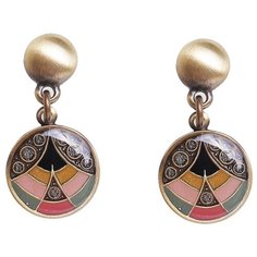 Clara Bijoux Серьги с подвесками A51653-13.T BR