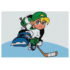 Molly картина по номерам Шайбу 20х30 см (KHM0004)