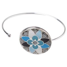 Clara Bijoux Браслет C77405 BL, диаметр 6.5 см