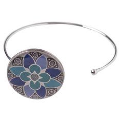 Clara Bijoux Браслет C77401 BL, диаметр 6.5 см