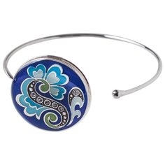 Clara Bijoux Браслет C77395-5 BL, диаметр 6.5 см