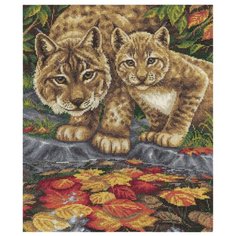 PANNA Набор для вышивания "Охота у заводи" 28 х 33 см (J-1576)