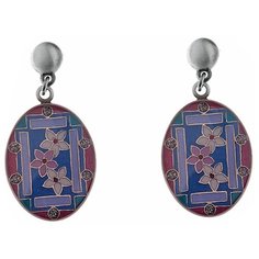 Clara Bijoux Серьги Незабудки A75771 BL