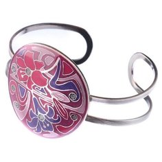 Clara Bijoux Браслет Лилия C77298 V, диаметр 6.5 см