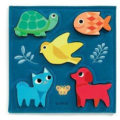 Рамка-вкладыш DJECO Гатаки (01057), 5 дет.