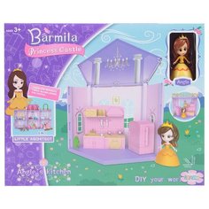 Игруша кукольный домик "Barmila" i-21109, розовый/сиреневый
