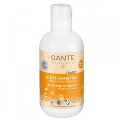 Sante шампунь Family для блеска волос с Био-Апельсином и Кокосом 200 мл