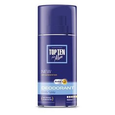 Дезодорант-спрей Active, 150 мл Top Ten for men