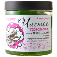 Мыло мягкое BelKosmex Чистое Удовольствие с эфирным маслом розмарина, 500 г