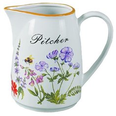 Кувшин Maestro Flora 1 л белый