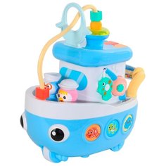 Развивающая игрушка Smart Baby Корабль голубой
