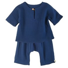 Комплект одежды Сонный Гномик размер 68, синий