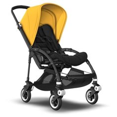 Прогулочная коляска Bugaboo Bee⁵ black/black/sunrise yellow