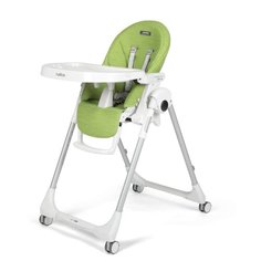 Стульчик-шезлонг Peg-Perego Prima Pappa Follow Me экокожа wonder green