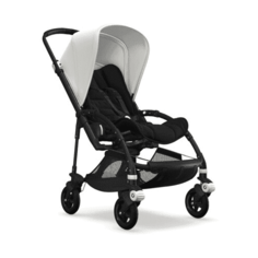 Прогулочная коляска Bugaboo Bee⁵ BLACK/BLACK/FRESH WHITE, цвет шасси: черный