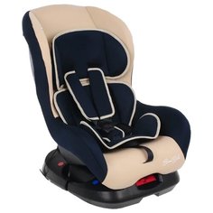 Автокресло группа 0/1 (до 18 кг) BamBola Bambino, темно-синий/бежевый