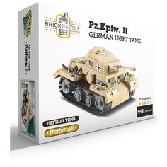 Конструктор Город Игр BrickBattle GN-8844 Легкий танк PzKpfw II