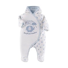 Комбинезон Наша мама размер 74, голубой