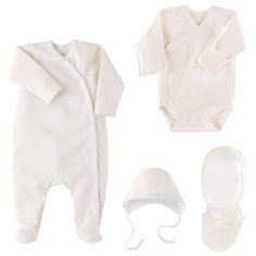 Комплект одежды Наша мама размер 62, молочный