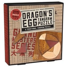 Головоломка Professor Puzzle Grandmasters Dragon’s Egg Tangram коричневый