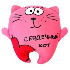 Игрушка-антистресс Maxitoys Кот Сердечный 28 см