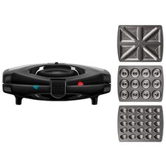 Прибор со сменными панелями REDMOND Мультипекарь RMB-M731/3 PRO черный/серебристый