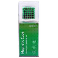 Головоломка Magnetic Cube Neocube 216 (5 мм) зеленый