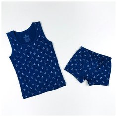 Комплект нижнего белья BAYKAR размер 86/92, синий