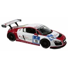 Легковой автомобиль Rastar Audi R8 LMS Performance (53610) 1:18 25 см белый/красный