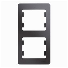 Рамка 2п Schneider Electric GLOSSA GSL001306