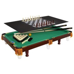 Fortuna Billiard Equipment набор настольных игр Бильярд Русская пирамида 4 в 1