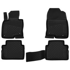 Комплект ковриков ELEMENT ELEMENT3330210k 4 шт. черный