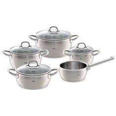 Набор посуды Fissler Valea 3311505 5 пр. серебристый