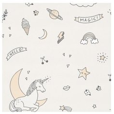 Обои винил на флизелиновой основе детские Rasch Kids &Teens III Kids Teens 0.53х10.5м бежевый